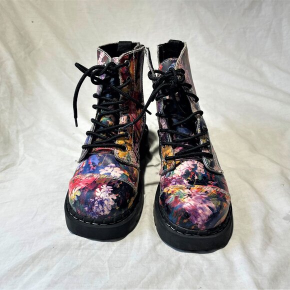anarchic by TUK womens 6 shoe floral pattern - Picture 10 of 11